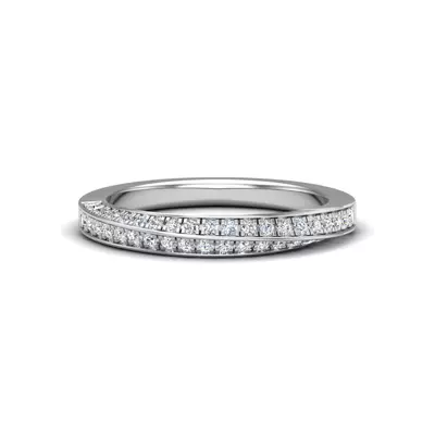 Journee Double-Row Pave Band