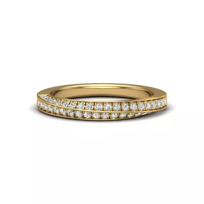 Journee Double-Row Pave Band
