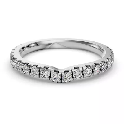 Bella Pavé Contoured Band (1.8mm)