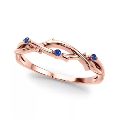 Vine Sapphire Band