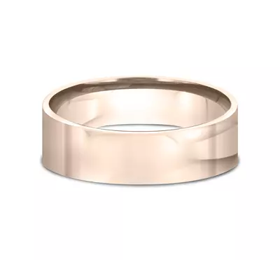 Flat Comfort-Fit Band (8mm)