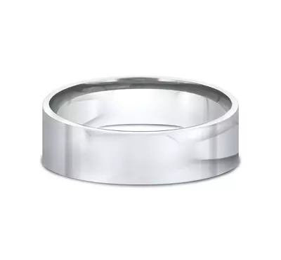 Flat Comfort-Fit Band (8mm)