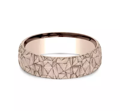 Prism Texture Comfort-Fit Band (6.5mm)