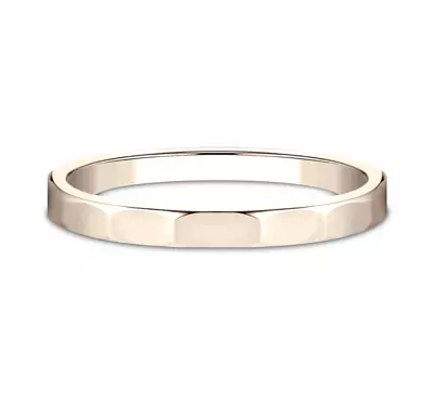Polished Faceted Band (2mm)