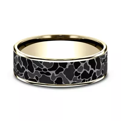 Stealth Camo Two-Tone Comfort-Fit (7.5mm)