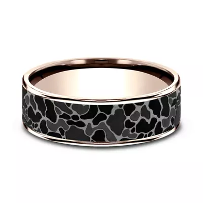 Stealth Camo Two-Tone Comfort-Fit (7.5mm)