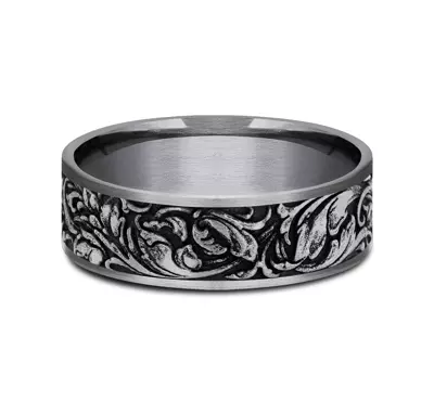 Sovereign Mixed Metal Comfort-Fit Band (7.5mm)