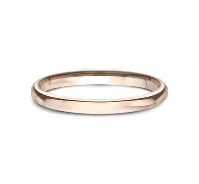 Euro Comfort-Fit Plain Band (2.5mm)