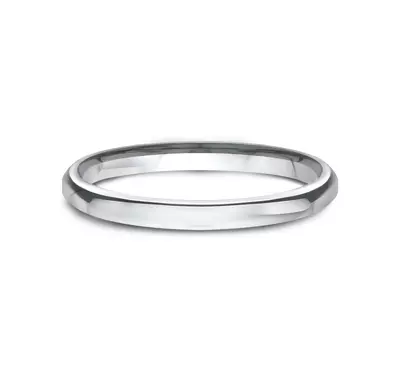 Euro Comfort-Fit Plain Band (2.5mm)