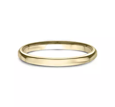 Euro Comfort-Fit Plain Band (2.5mm)