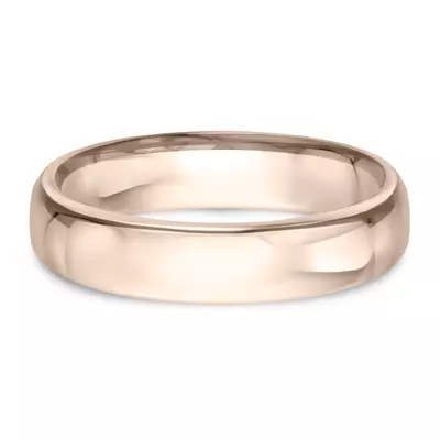 Euro Comfort-Fit Plain Band (4.5mm)