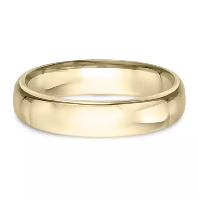 Euro Comfort-Fit Plain Band (4.5mm)