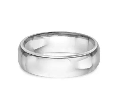 Euro Comfort-Fit Plain Band (6.5mm)