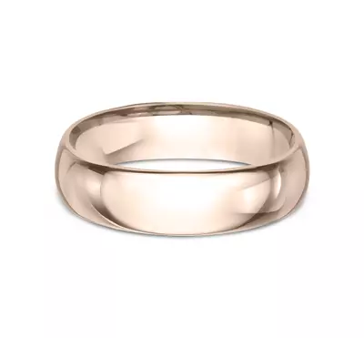 Comfort-Fit Plain Band (6mm)