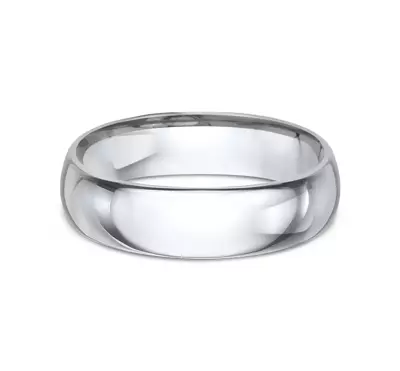 Comfort-Fit Plain Band (6mm)