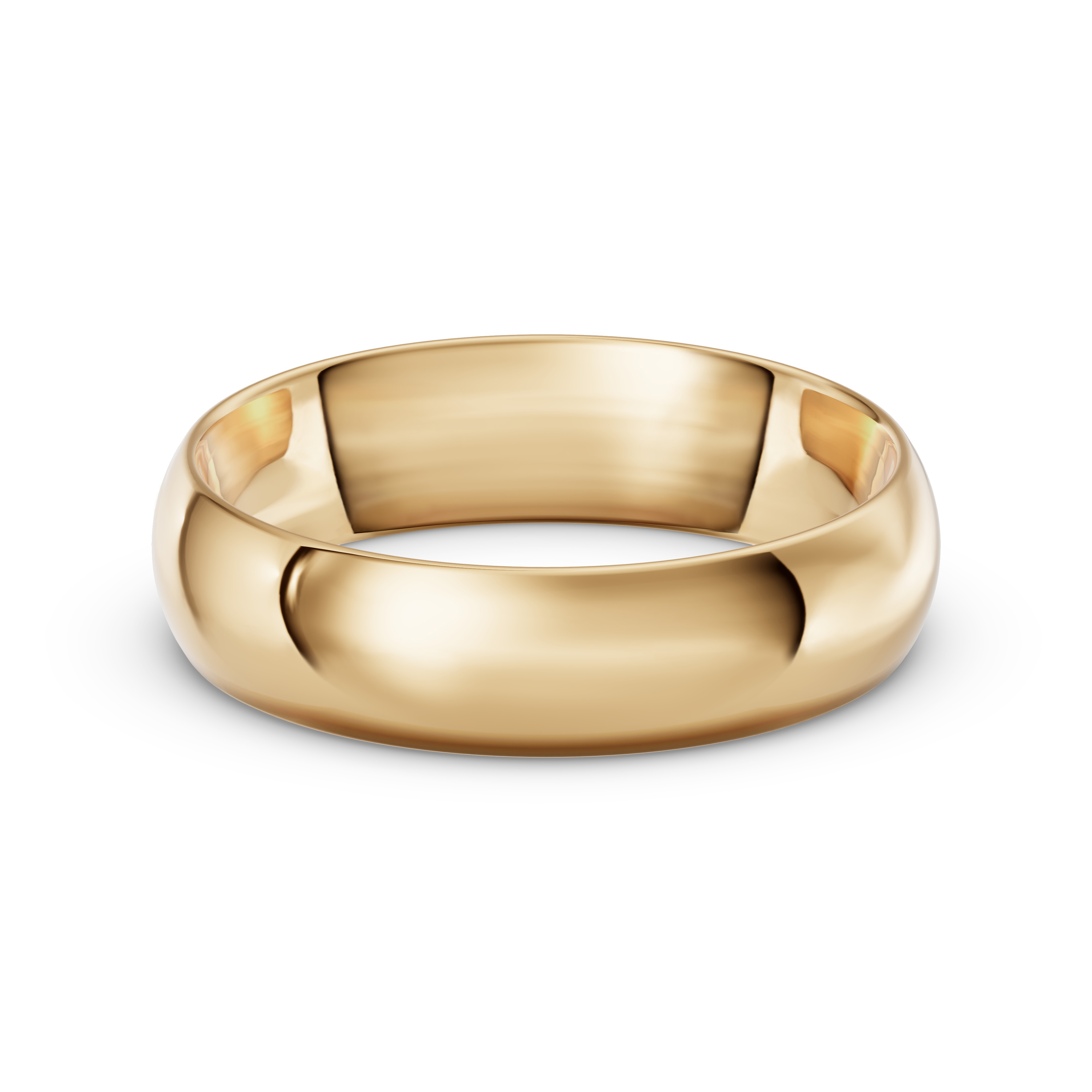 Comfort-Fit Plain Band (6mm)