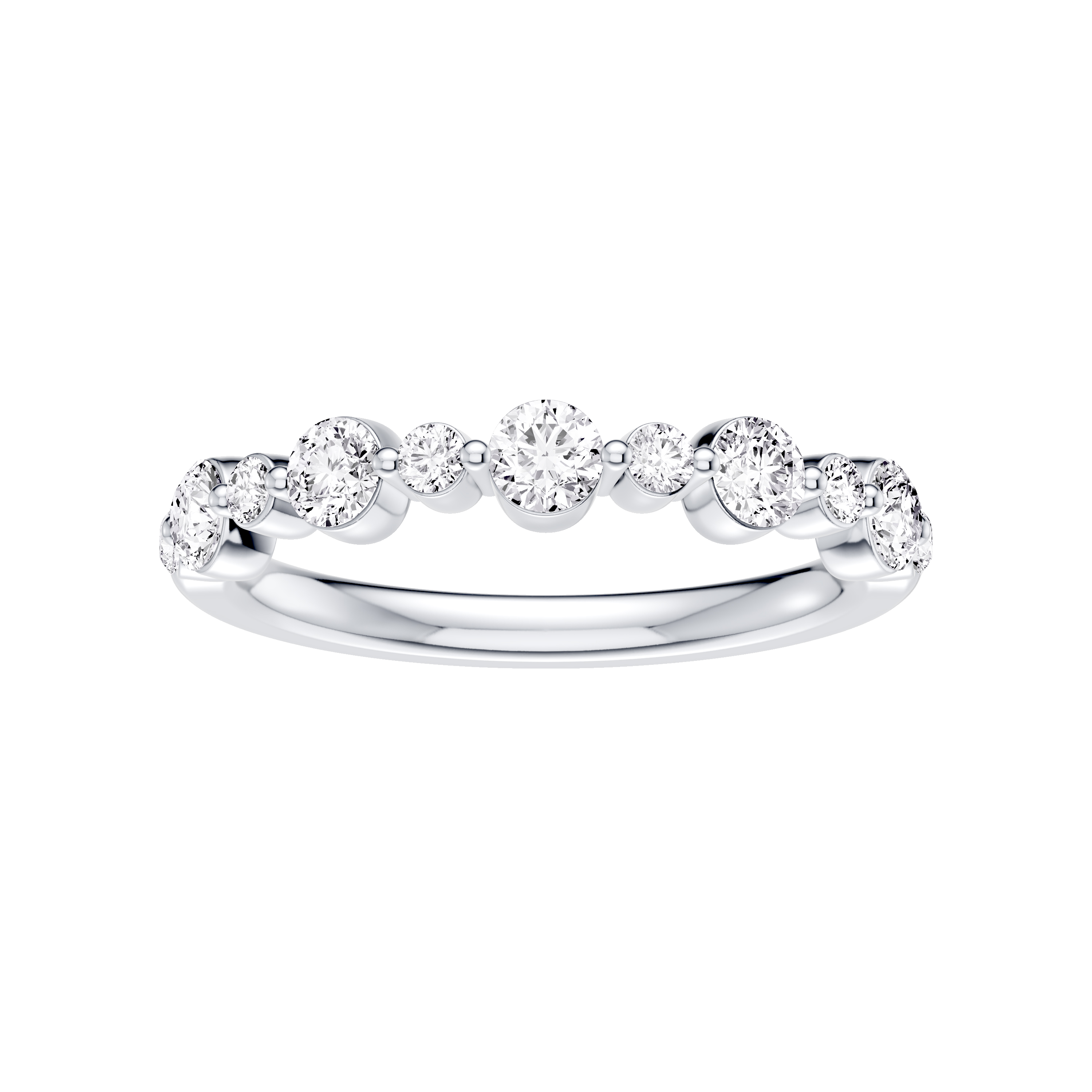 Classic Alternating-Sized Diamond Band (0.75 ct. tw.)