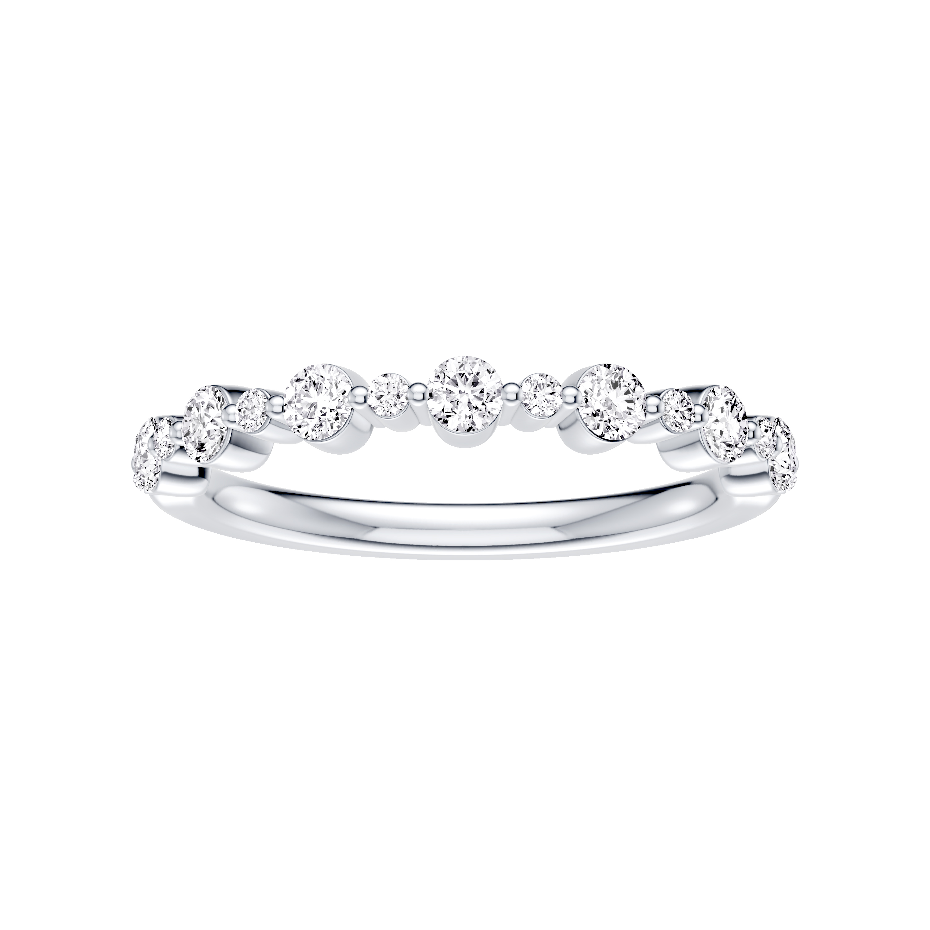 Classic Alternating-Sized Diamond Band (0.50 ct. tw.)