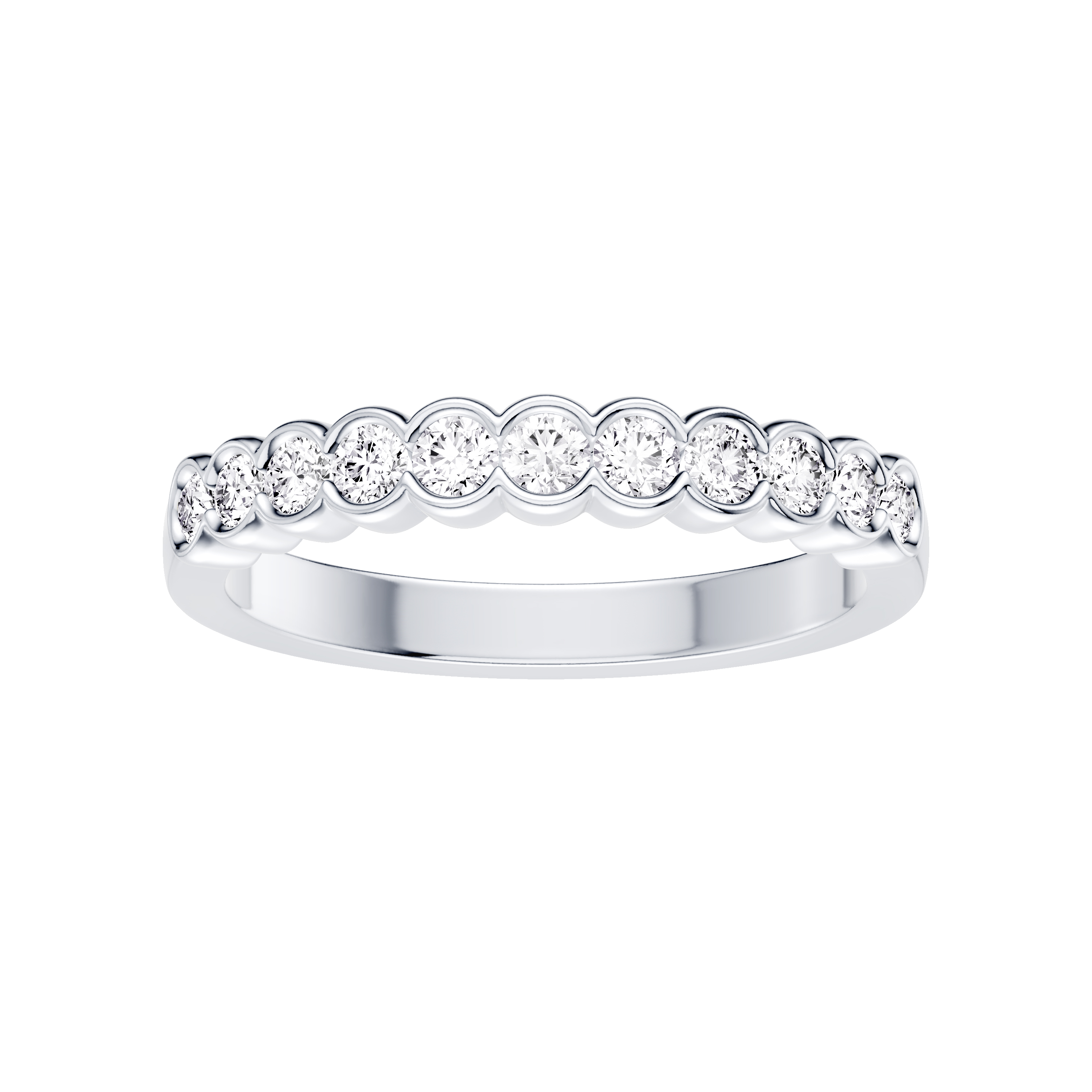Classic Open Bezel Diamond Band (0.50 ct. tw.)