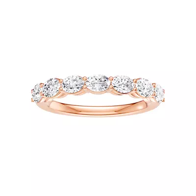 East-West Oval 7-Stone Lab Diamond Band (1.00 ct. tw.)