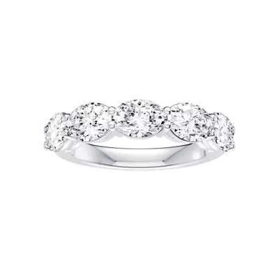 East-West Oval 5-Stone Lab Diamond Band (2.50 ct. tw.)