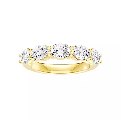 East-West Oval 5-Stone Lab Diamond Band (2.00 ct. tw.)