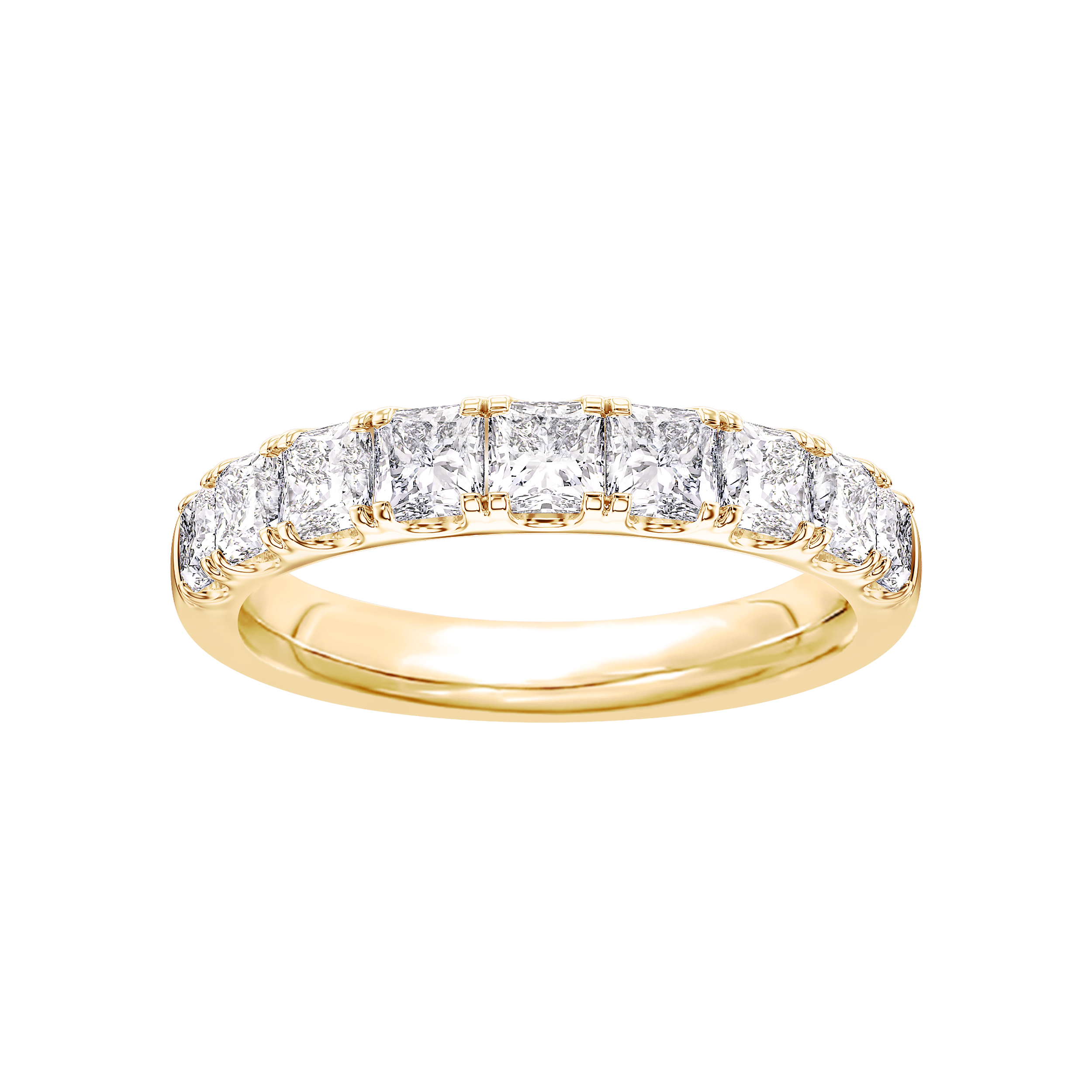 Princess-Cut Pavé Diamond Band (2.00 ct. tw.)
