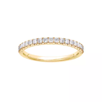 Princess-Cut French Pavé Lab Diamond Band (.50 ct. tw.)