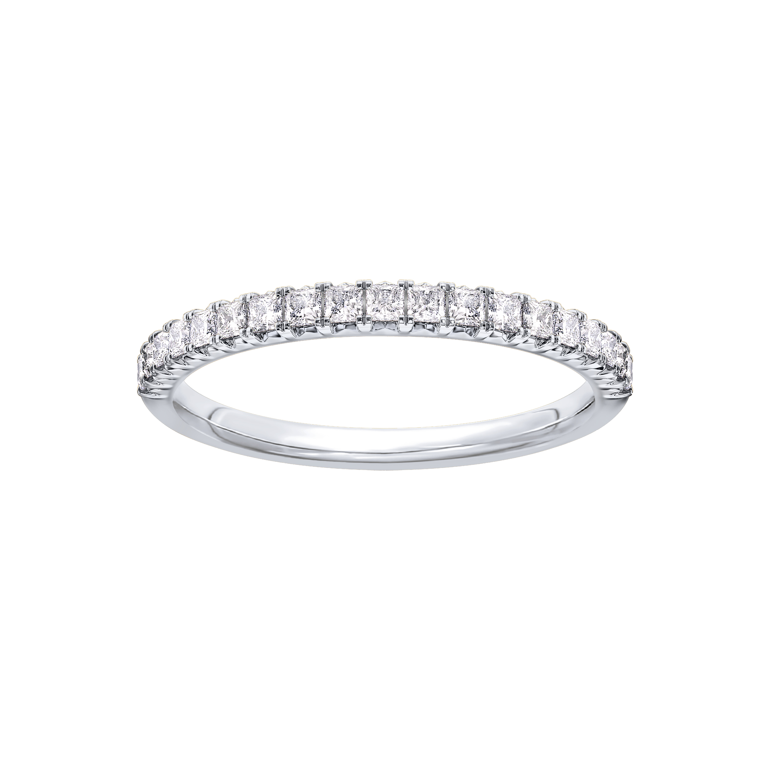 Princess-Cut French Pavé Lab Diamond Band (.50 ct. tw.)