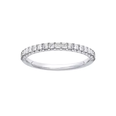 Princess-Cut French Pavé Diamond Band (.50 ct. tw.)