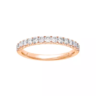 Princess-Cut French Pavé Lab Diamond Band (.75 ct. tw.)