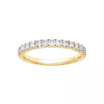 Princess-Cut French Pavé Diamond Band (.75 ct. tw.)