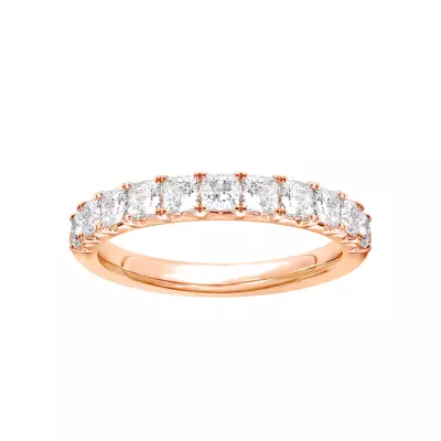 Princess-Cut French Pavé Lab Diamond Band (1.50 ct. tw.)