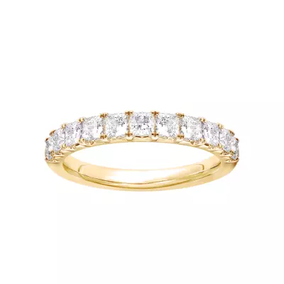 Princess-Cut French Pavé Lab Diamond Band (1.50 ct. tw.)
