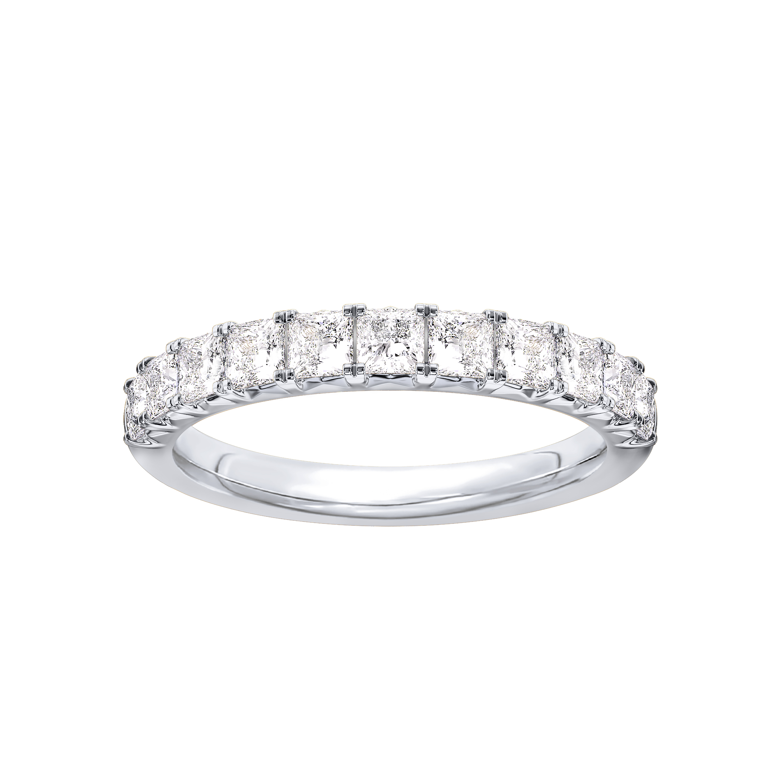 Princess-Cut French Pavé Lab Diamond Band (1.50 ct. tw.)