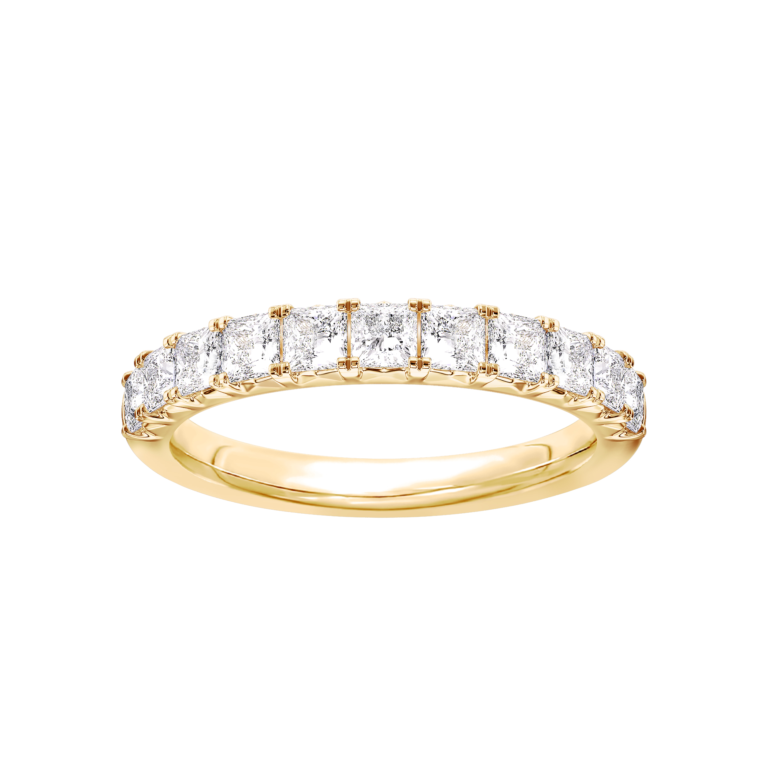 Princess-Cut French Pavé Lab Diamond Band (1.50 ct. tw.)