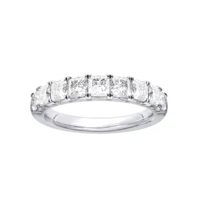 Princess-Cut French Pavé Lab Diamond Band (2.00 ct. tw.)