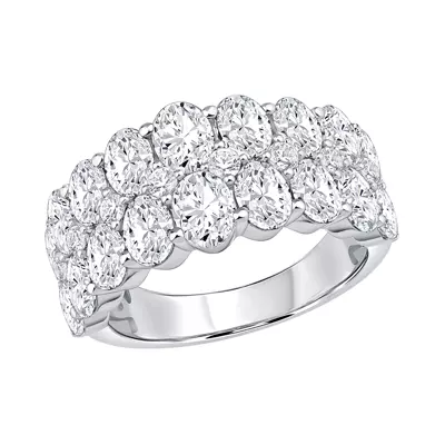 Mirena Mosaic Oval Lab Diamond Band