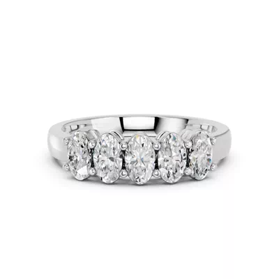 Five-Stone Oval Lab Diamond Band (1 ct. tw.)