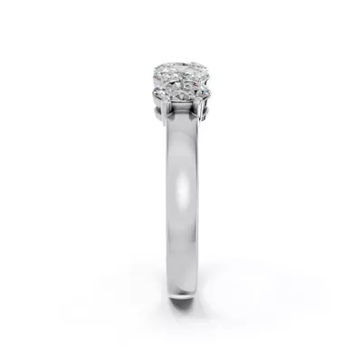 Five-Stone Oval Lab Diamond Band (1 ct. tw.)