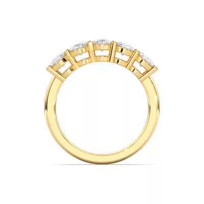 Five-Stone Oval Lab Diamond Band (2 ct. tw.)