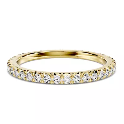 Lumina French Pavé Eternity Lab Band (1/2 ct. tw.)