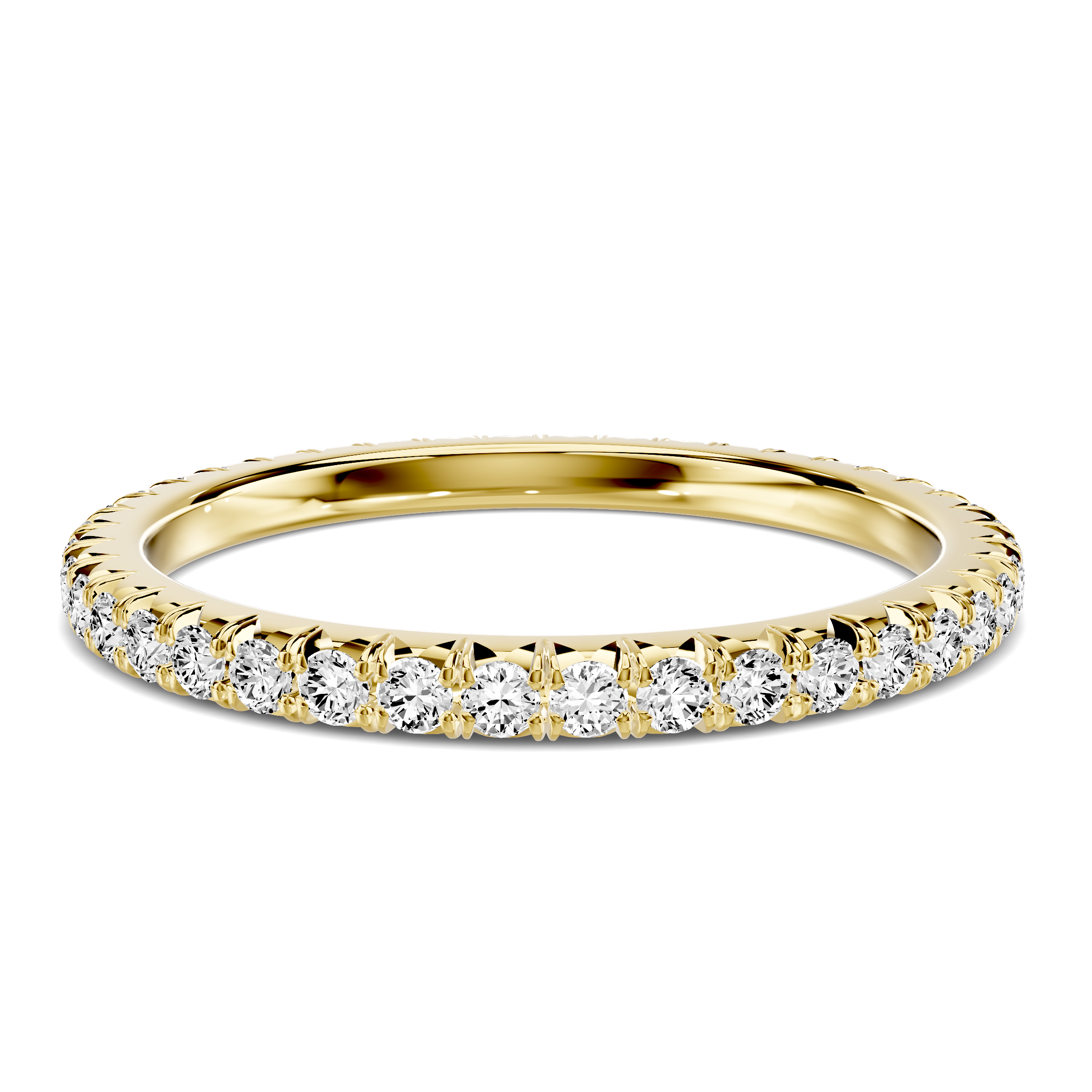 Lumina French Pavé Eternity Band (1/2 ct. tw.)