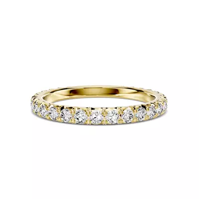 Lumina French Pavé Eternity Lab Band (3/4 ct. tw.)