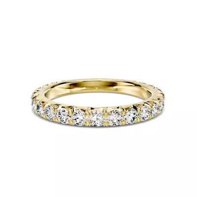 Lumina French Pavé Eternity Band (1.20 ct. tw.)