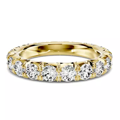 Lumina French Pavé Eternity Lab Band (2 ct. tw.)