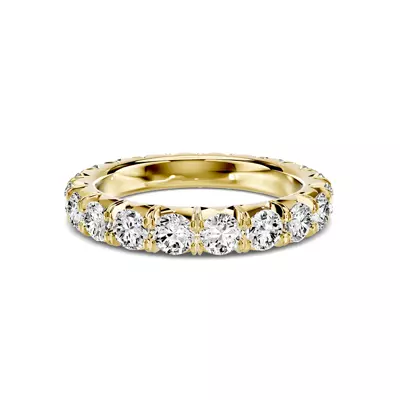 Lumina French Pavé Eternity Lab Band (2 ct. tw.)