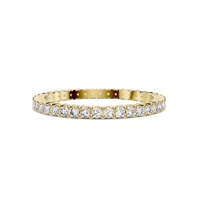 Aura Shared Prong Lab Eternity Band (0.50 ct. tw.)