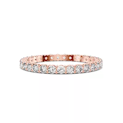 Aura Shared Prong Lab Eternity Band (0.75 ct. tw.)