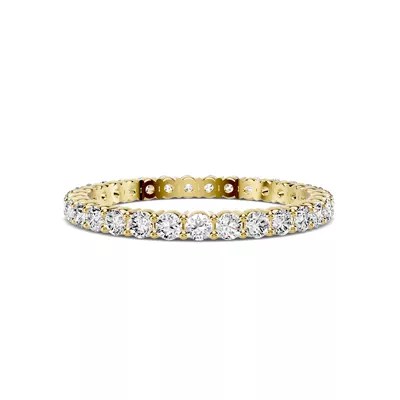 Aura Shared Prong Lab Eternity Band (0.75 ct. tw.)